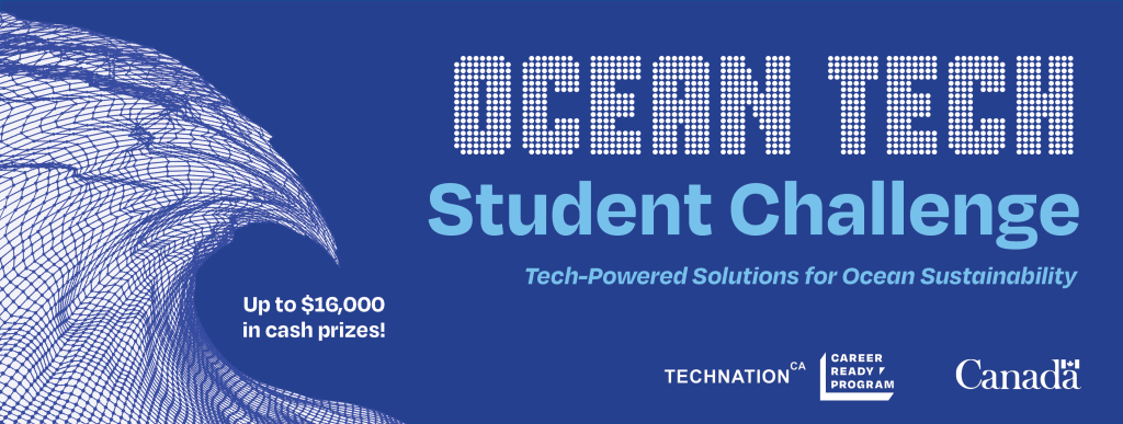 Ocean Tech Student Challenge. Tech-powered solutions for ocean sustainability