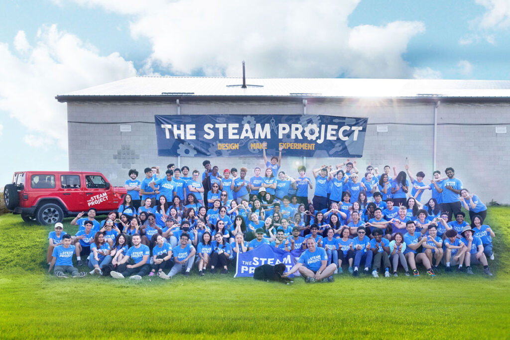 The STEAM Project group photo