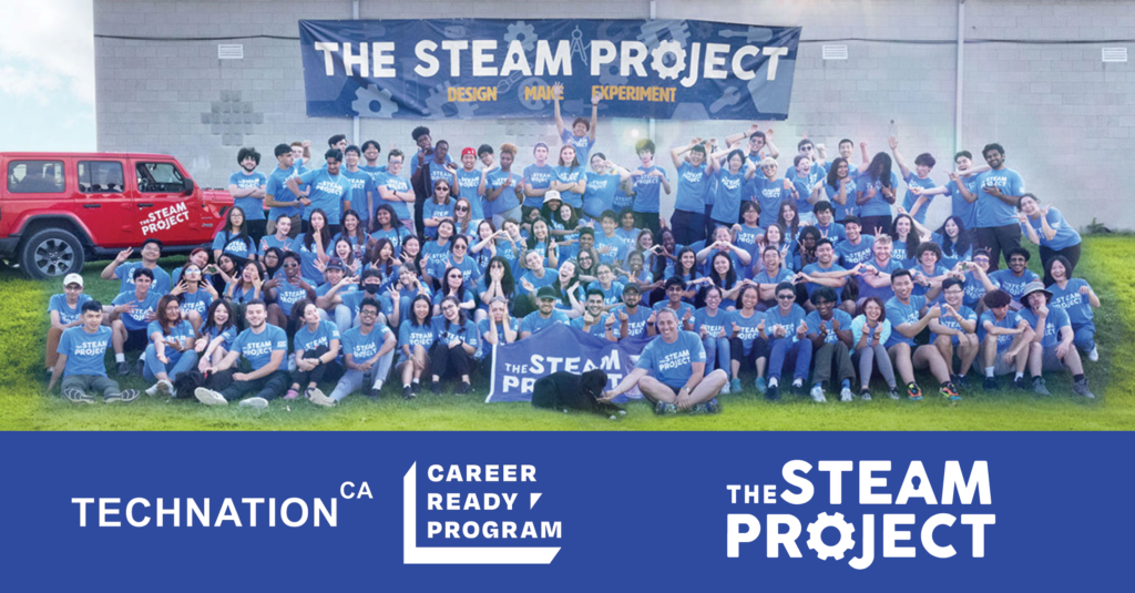 The STEAM Project group staff photo